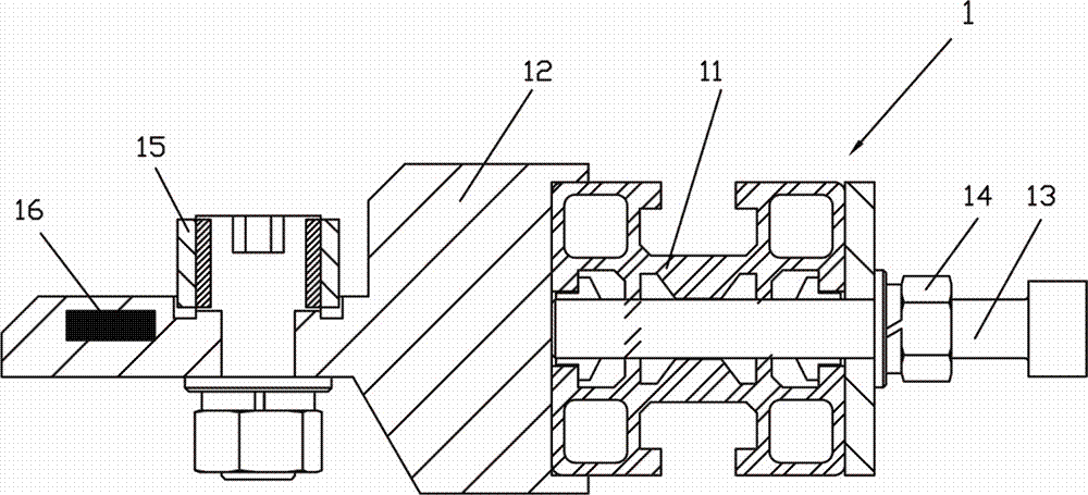 A snapping and aligning device for large-format steel plates