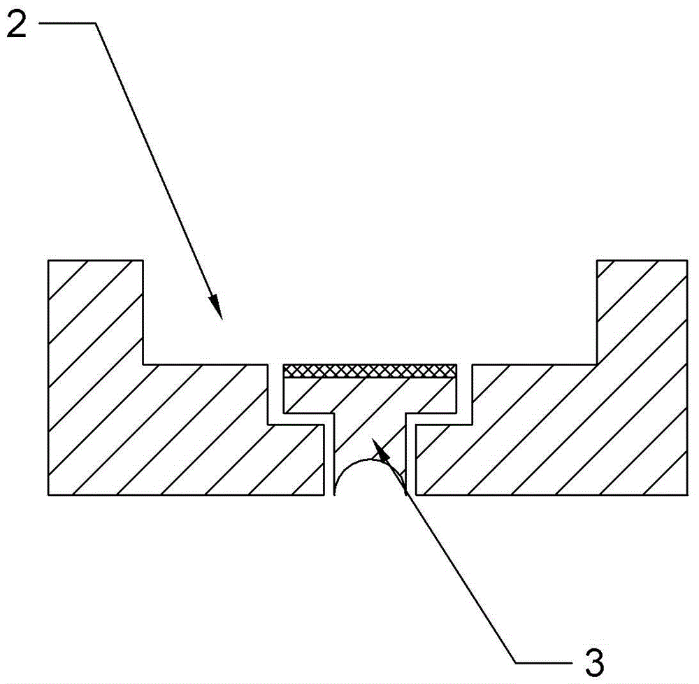 Demolding device for glass