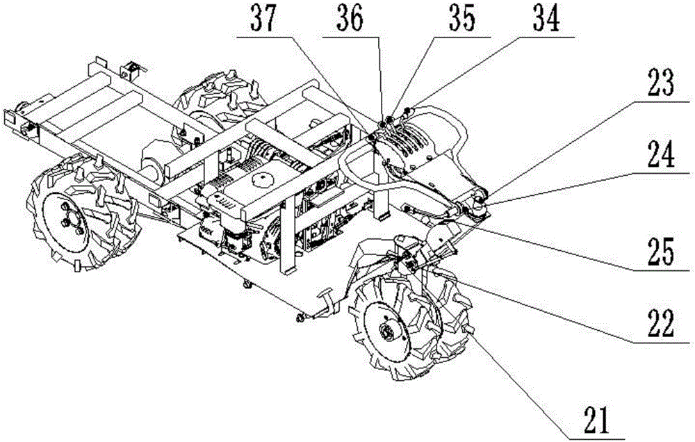 Agricultural use mechanical vehicle