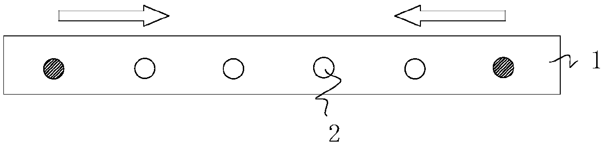 Car door outer handle with flow luminescence and gradual color changing and controlling method thereof