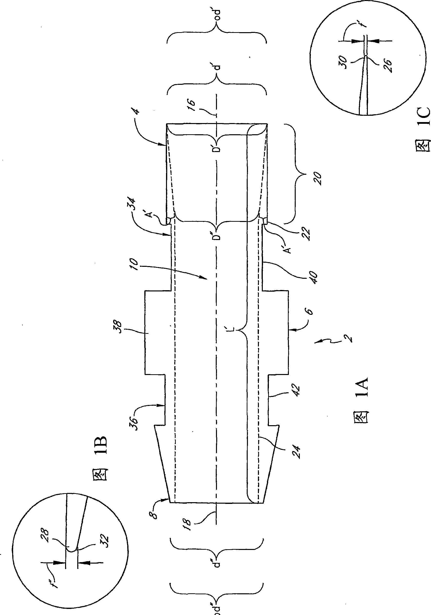 Self-sealing residual compressive stress graft for dialysis