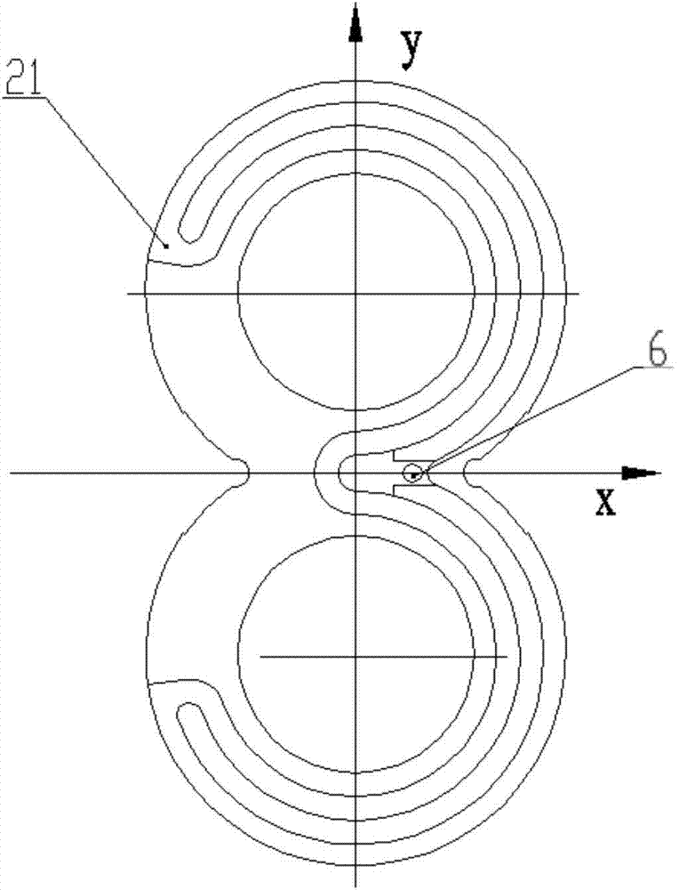 Floating side plate for high-pressure large-displacement gear pump