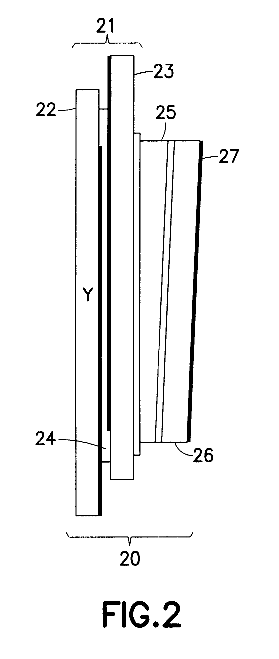 Liquid crystal cell for use in coherent beams