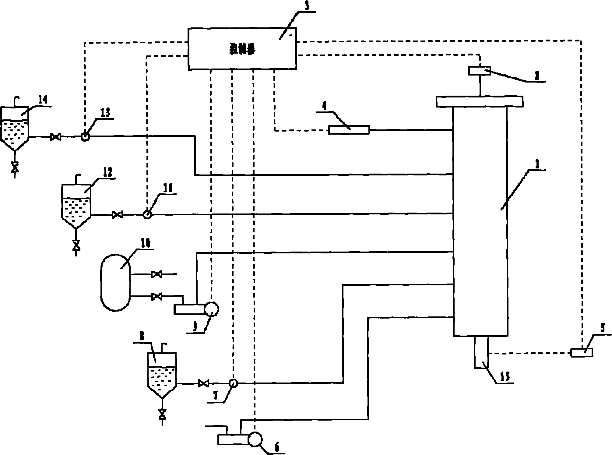 Device for removing paraffin and washing well by gas heat carrier