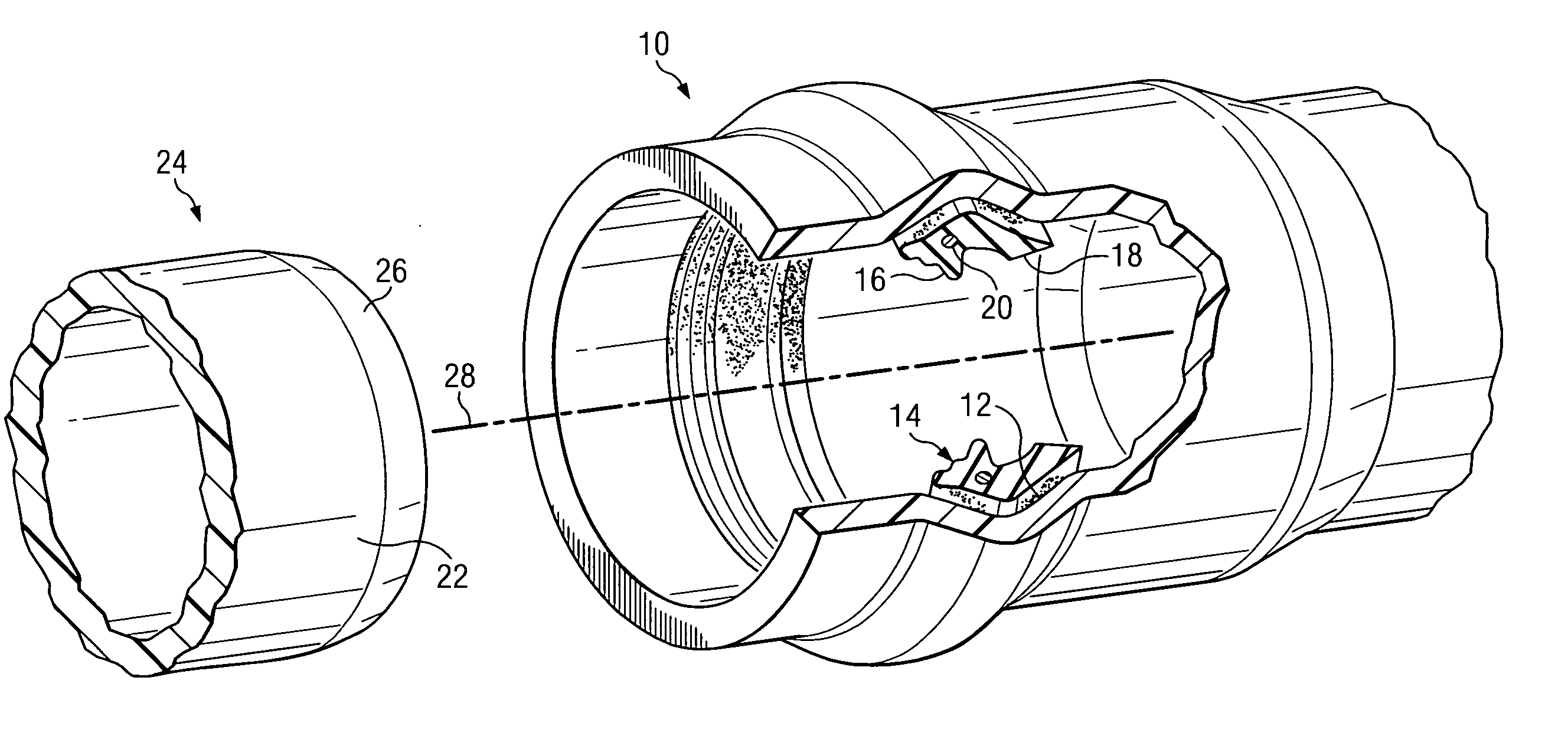 Method and apparatus for preventing overinsertion in plastic pipe systems