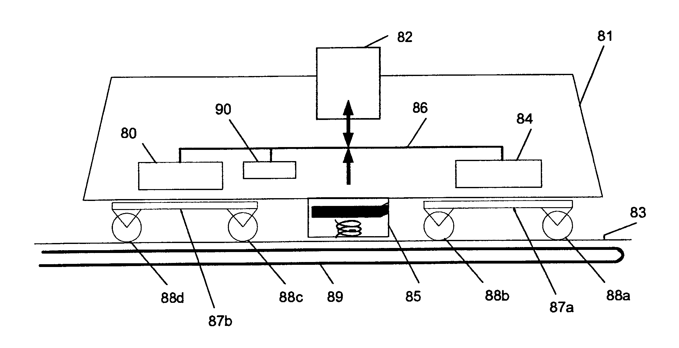 Inductively receiving electric energy for a vehicle