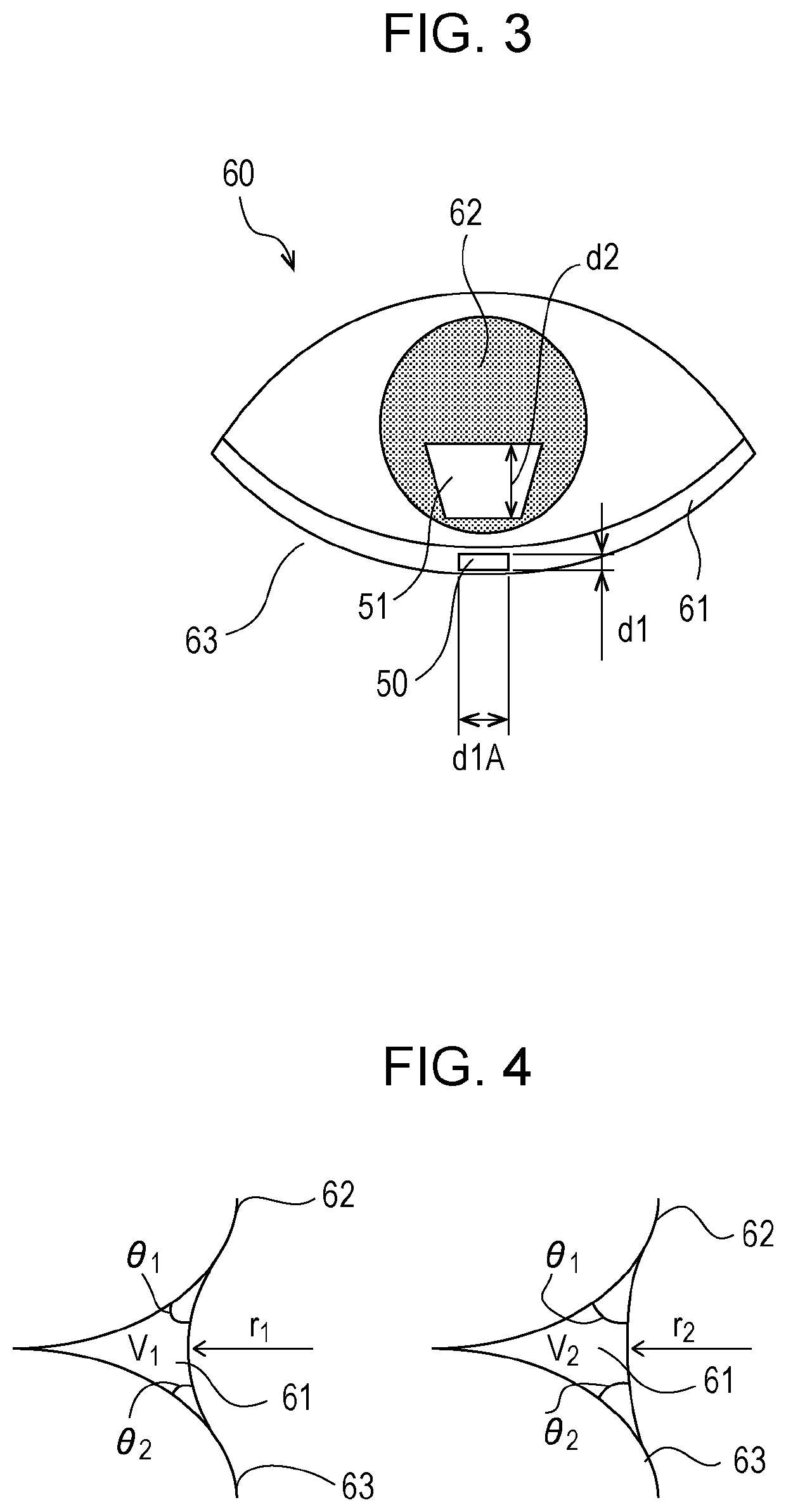 Ophthalmic measurement device and ophthalmic measurement system