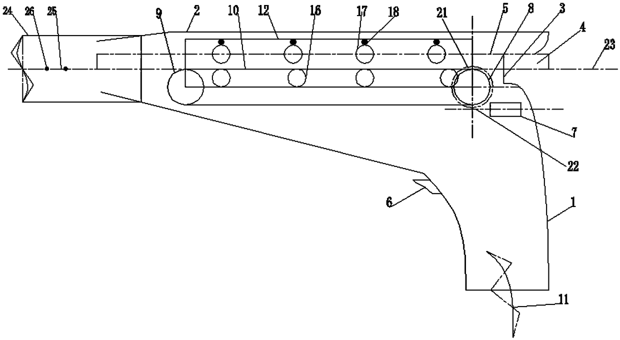 A kind of pvc pipe threading device and method