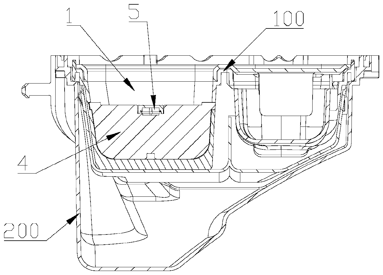 Washing additive feeding device