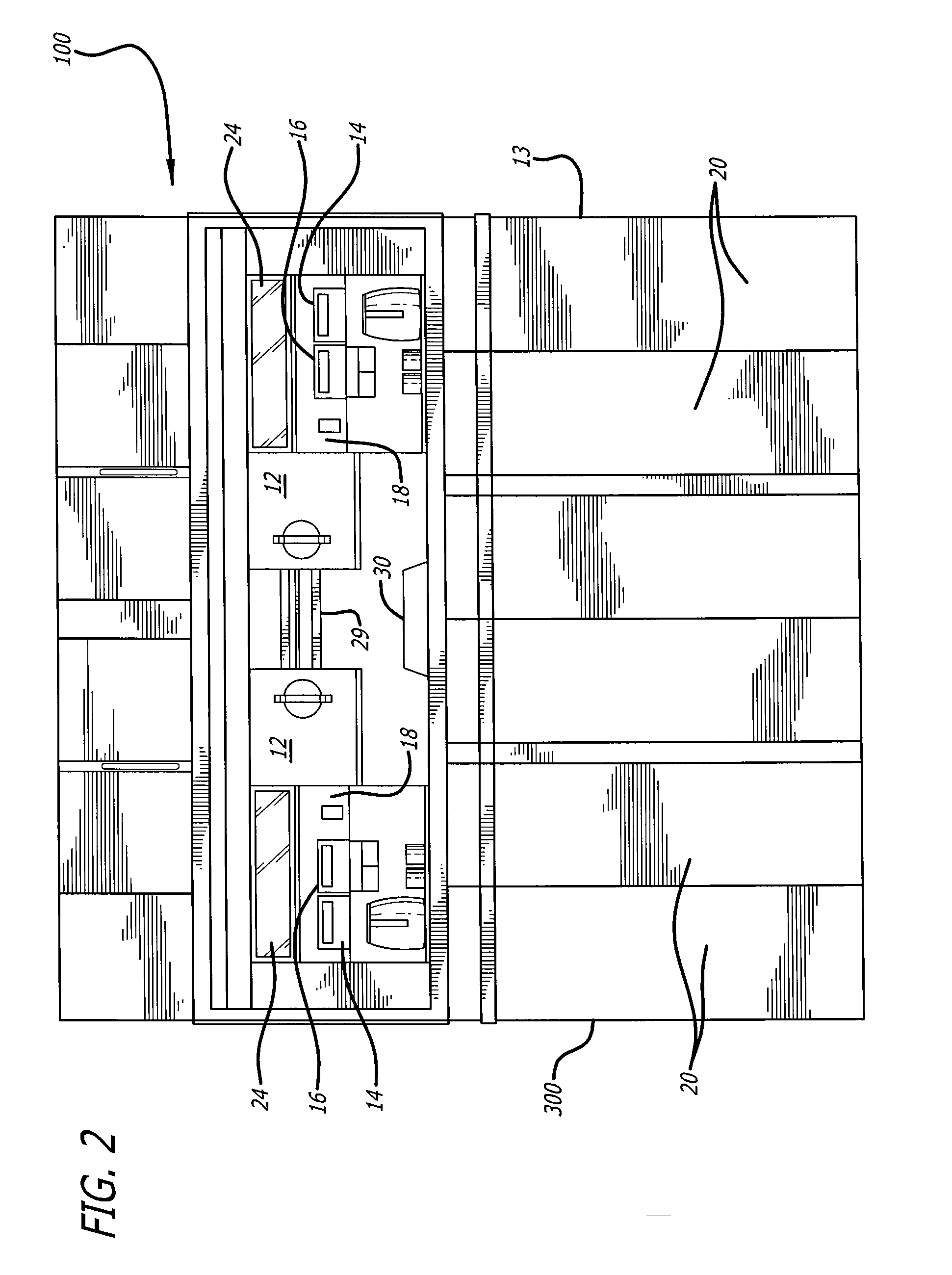 Acoustically and thermally insulated galley shell