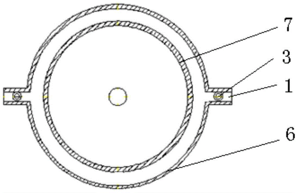 A double-cavity liquid film miniature liquid burner and its combustion method