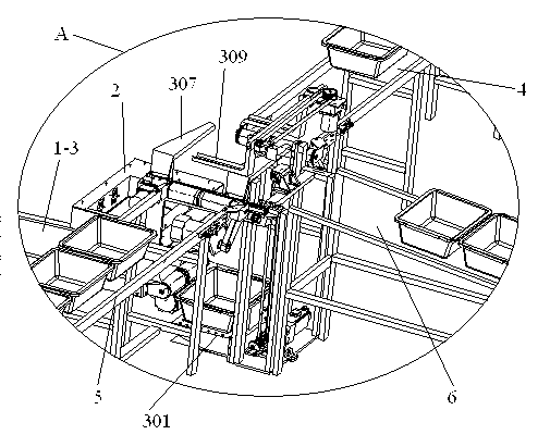 Ground sorting type intelligent medicine dispensing control system