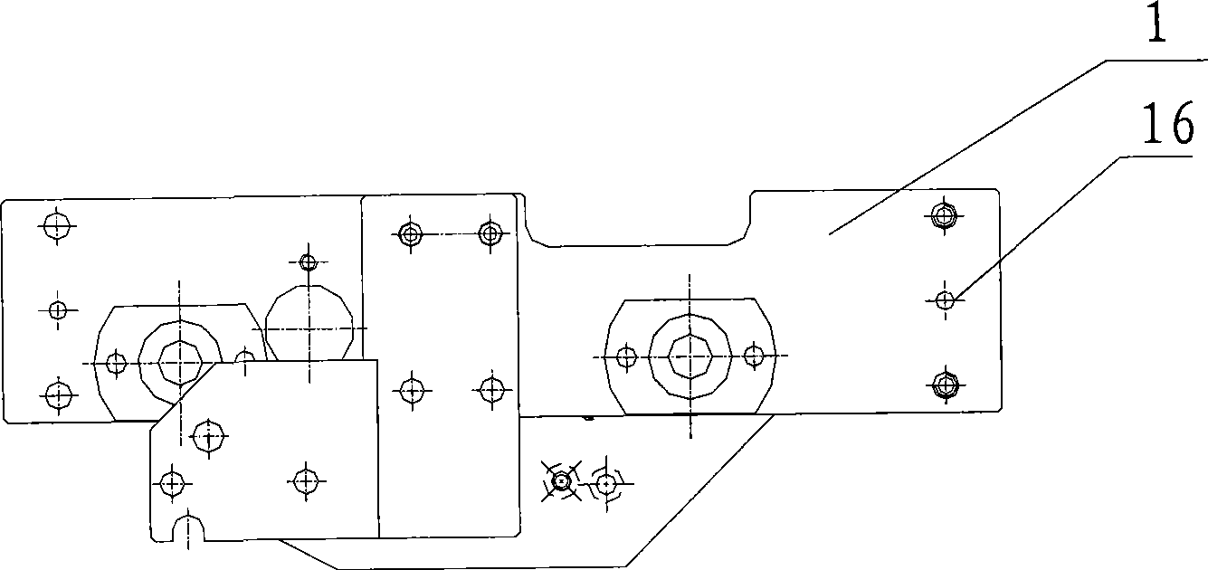 Perforating device for automatic cloth cutter