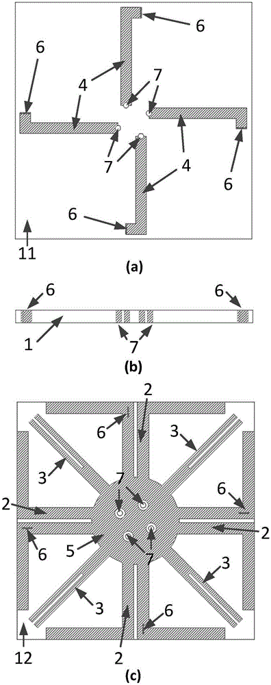 A four-element mimo antenna with small size and wide bandwidth based on printed circuit board