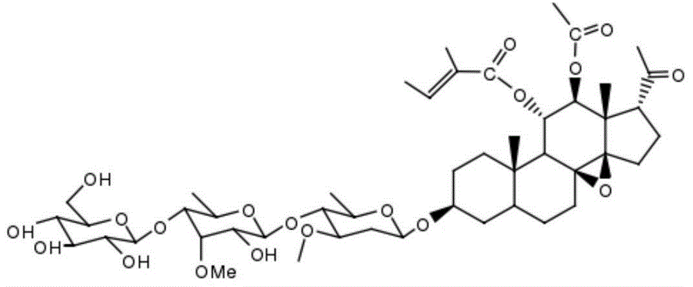 Indole skeleton-containing dihydropyrazolpiperazine C21 steroid sapogenin derivative, and preparation method and application thereof