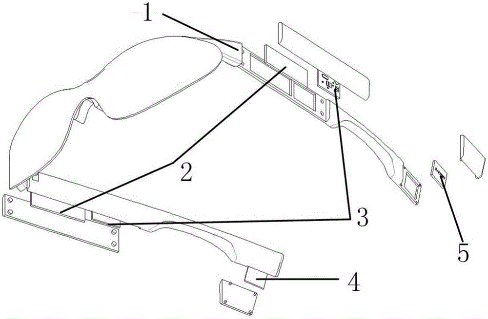 Intelligent navigation riding glasses