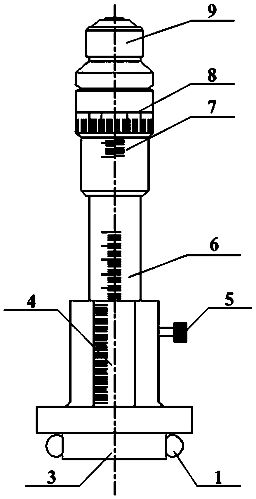 Conicity measuring device and method of inner taper hole