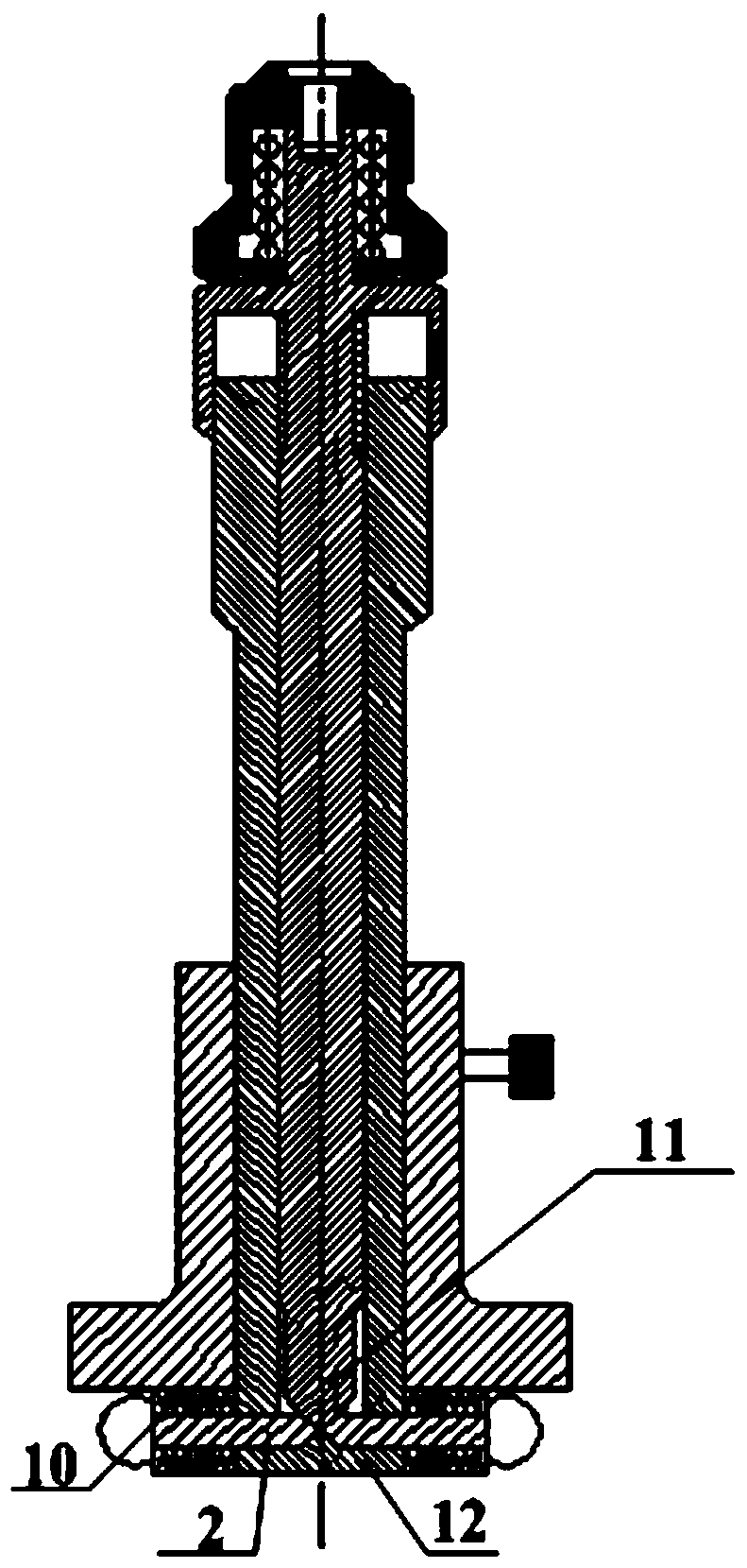 Conicity measuring device and method of inner taper hole