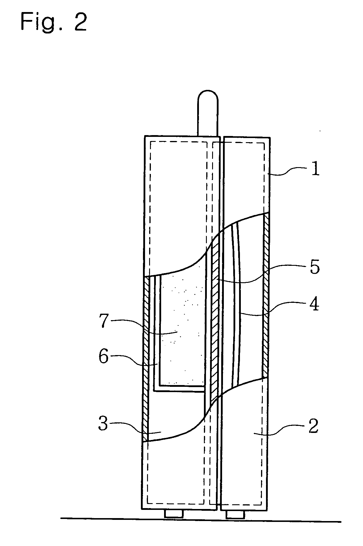 Bag type presentation apparatus