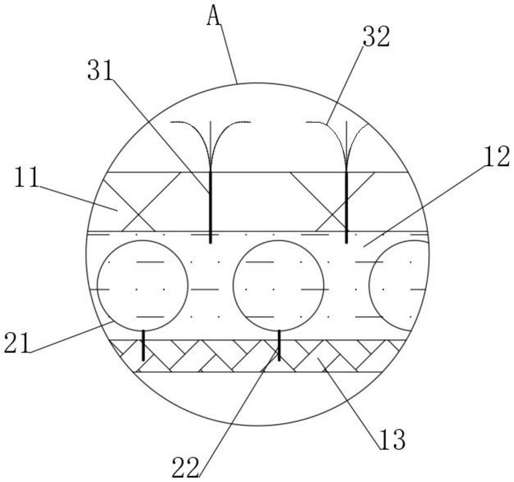 Self-heating bulge type facial mask