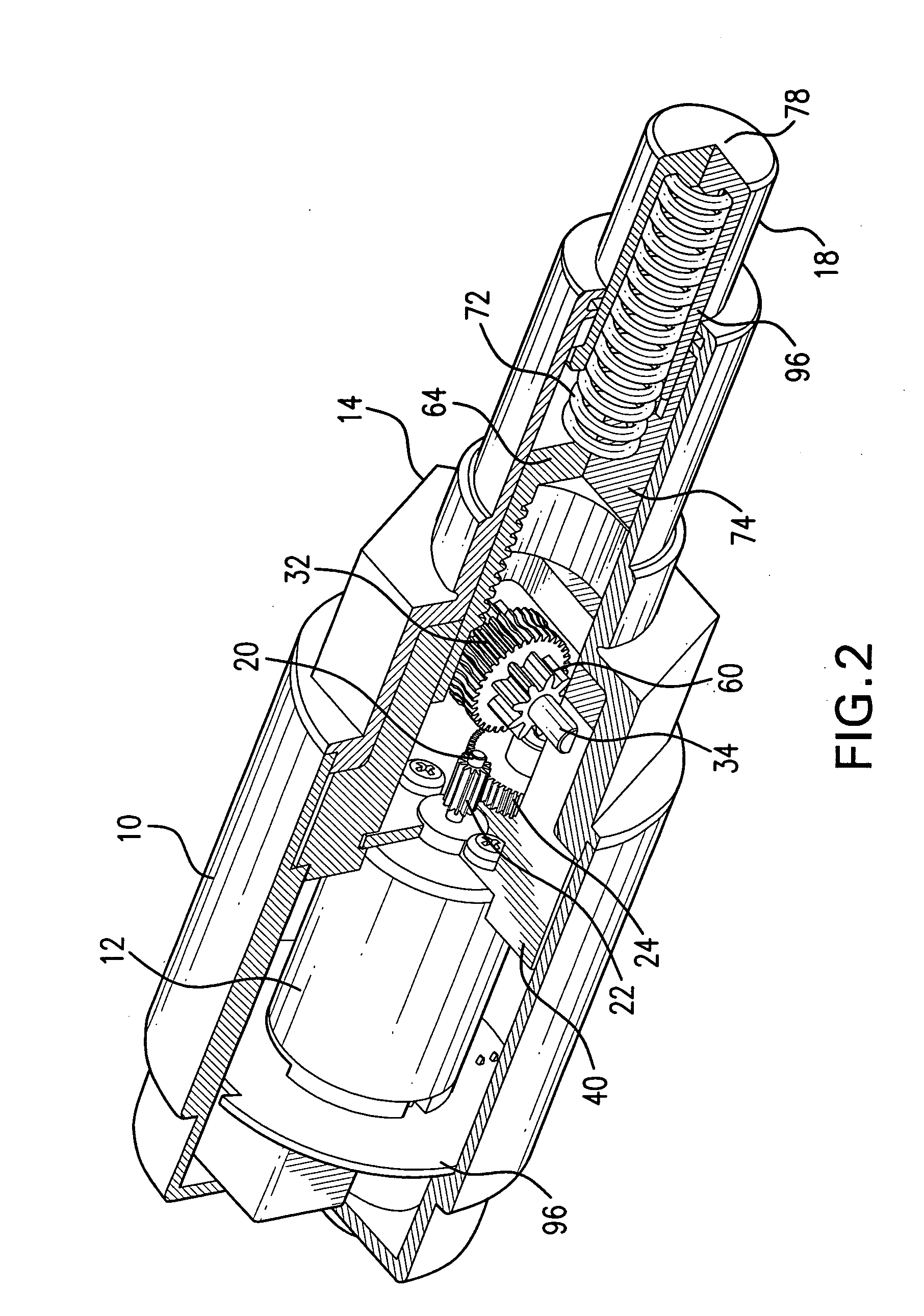 Motor-driven actuator