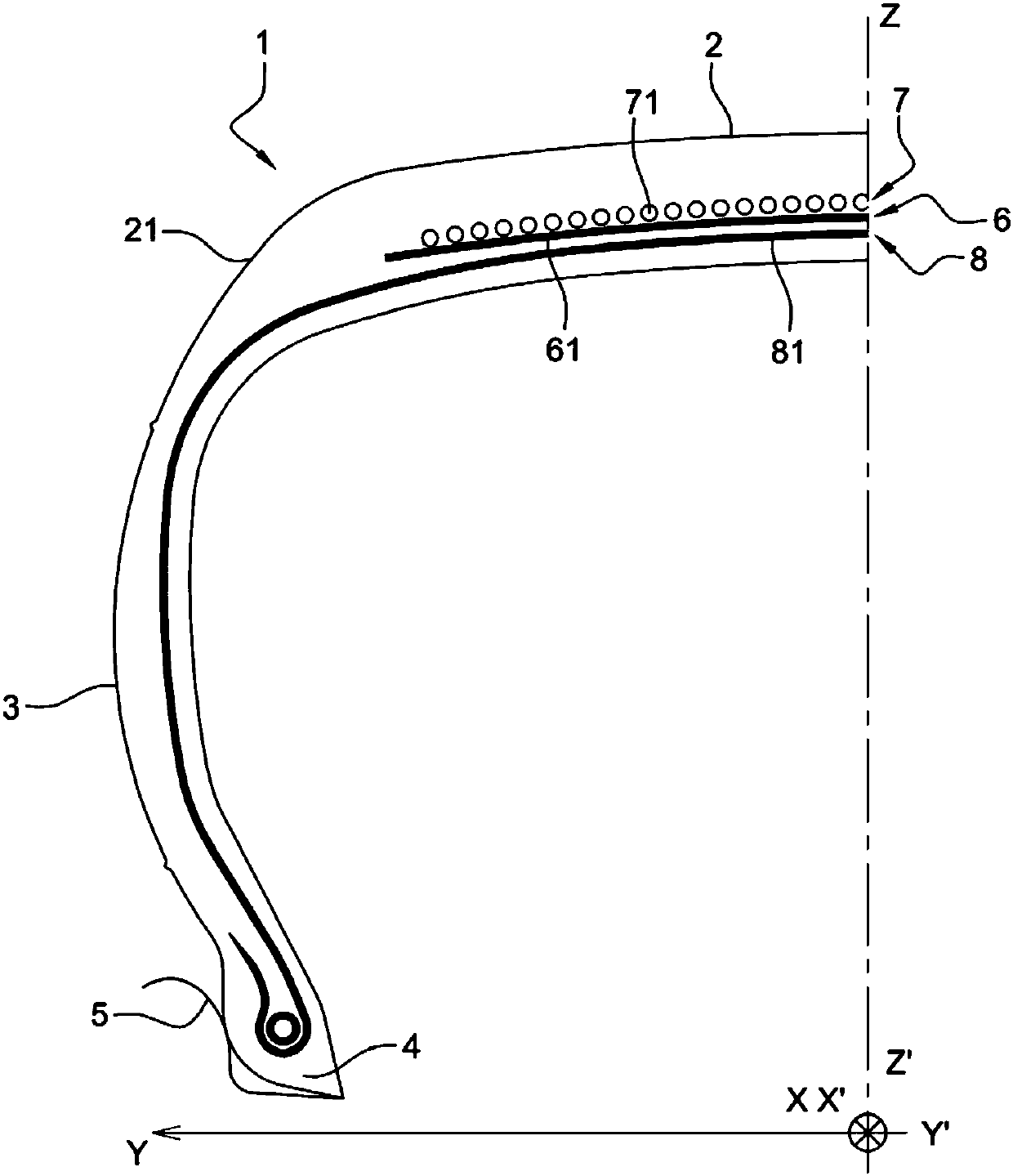 Tyre reinforcement