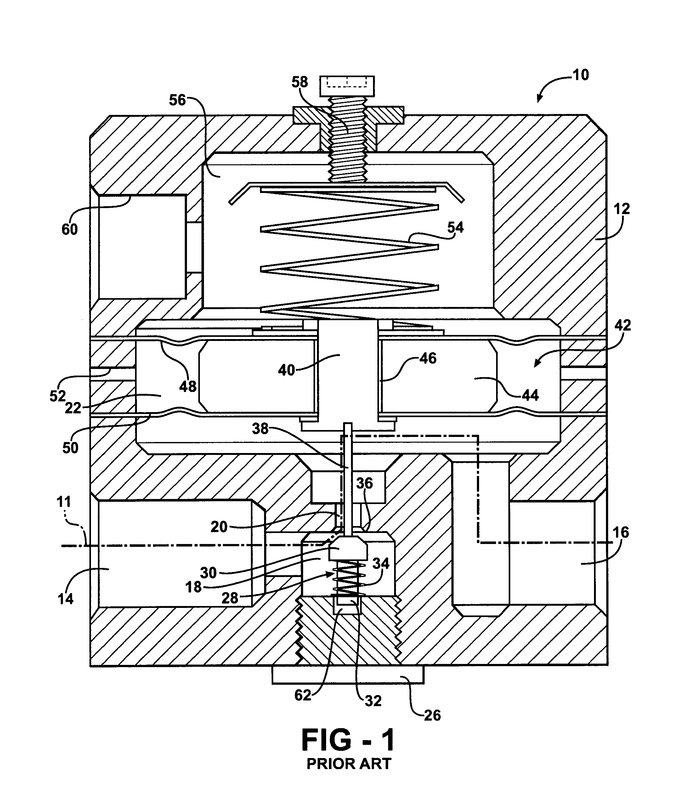 Multi stage pressure regulator