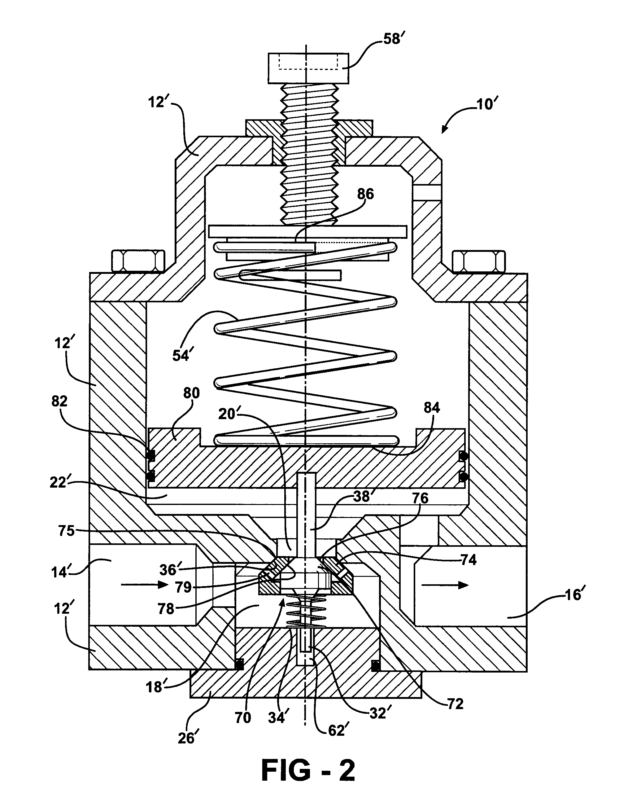 Multi stage pressure regulator