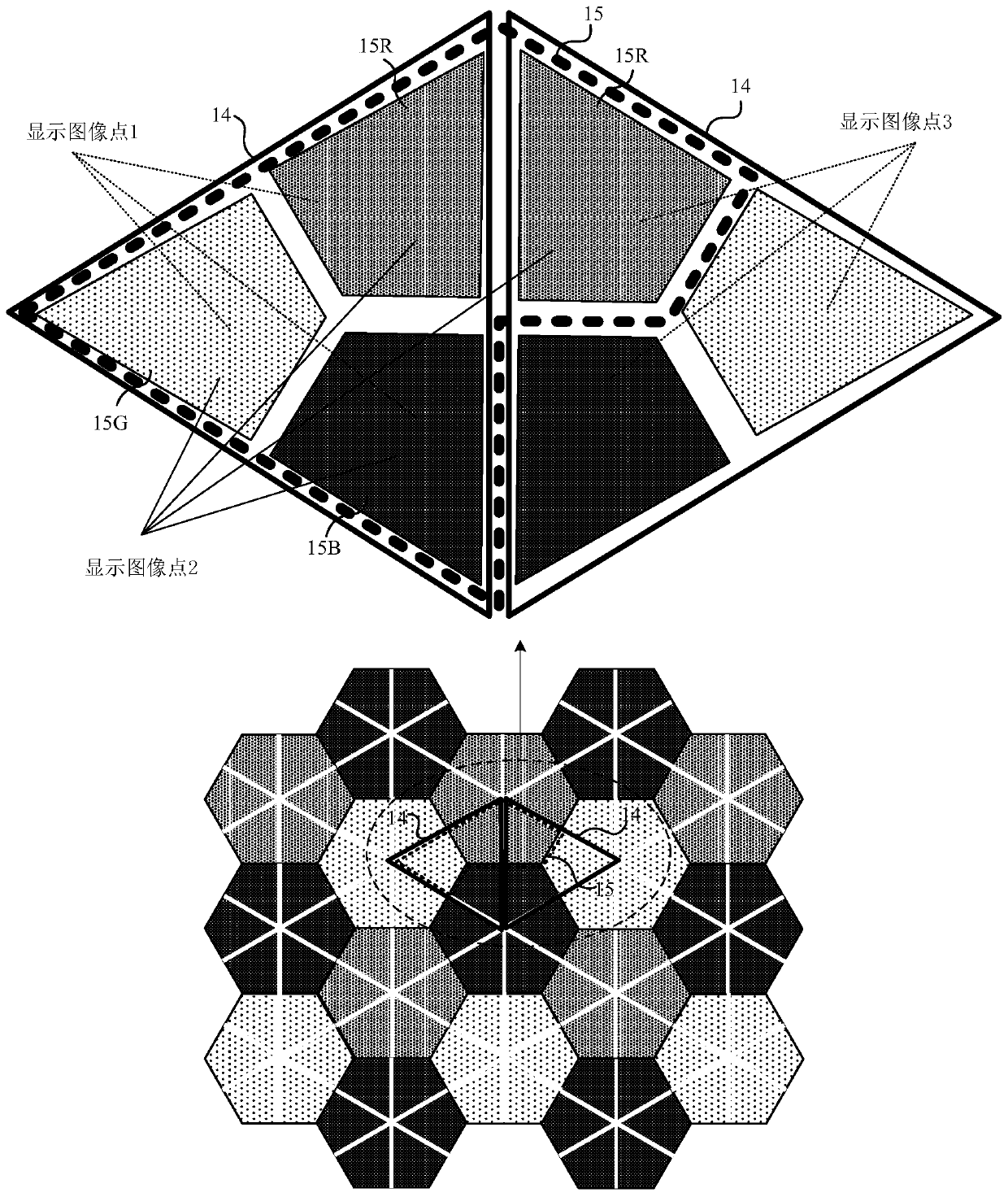 Display driving method, display driving device and electronic equipment