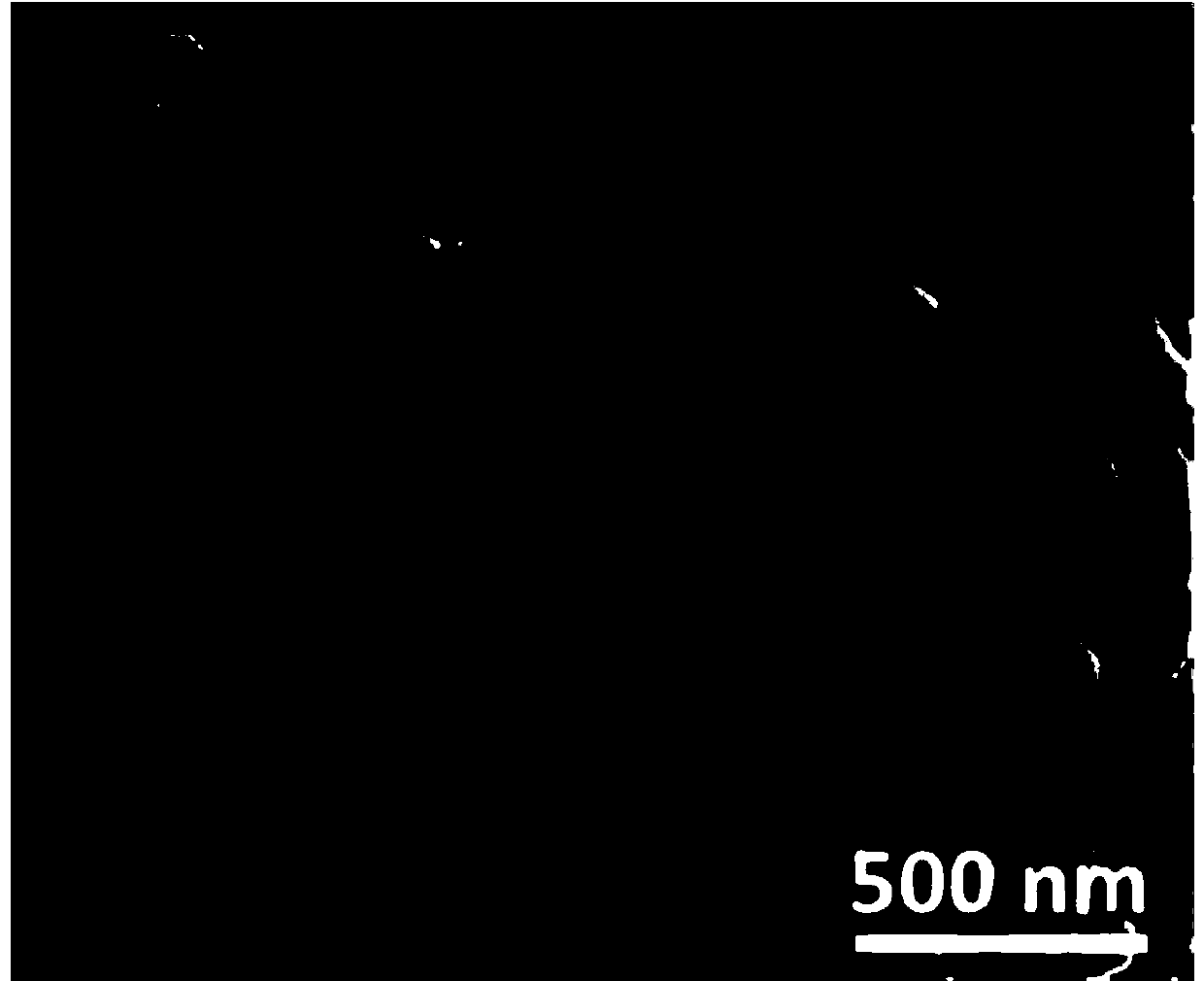 Carbon nitride nano particle modified pucherite composite photocatalyst and preparation method thereof