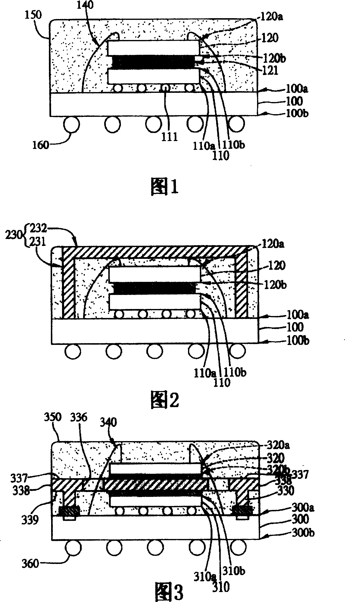 Semiconductor packer and production for godown chip