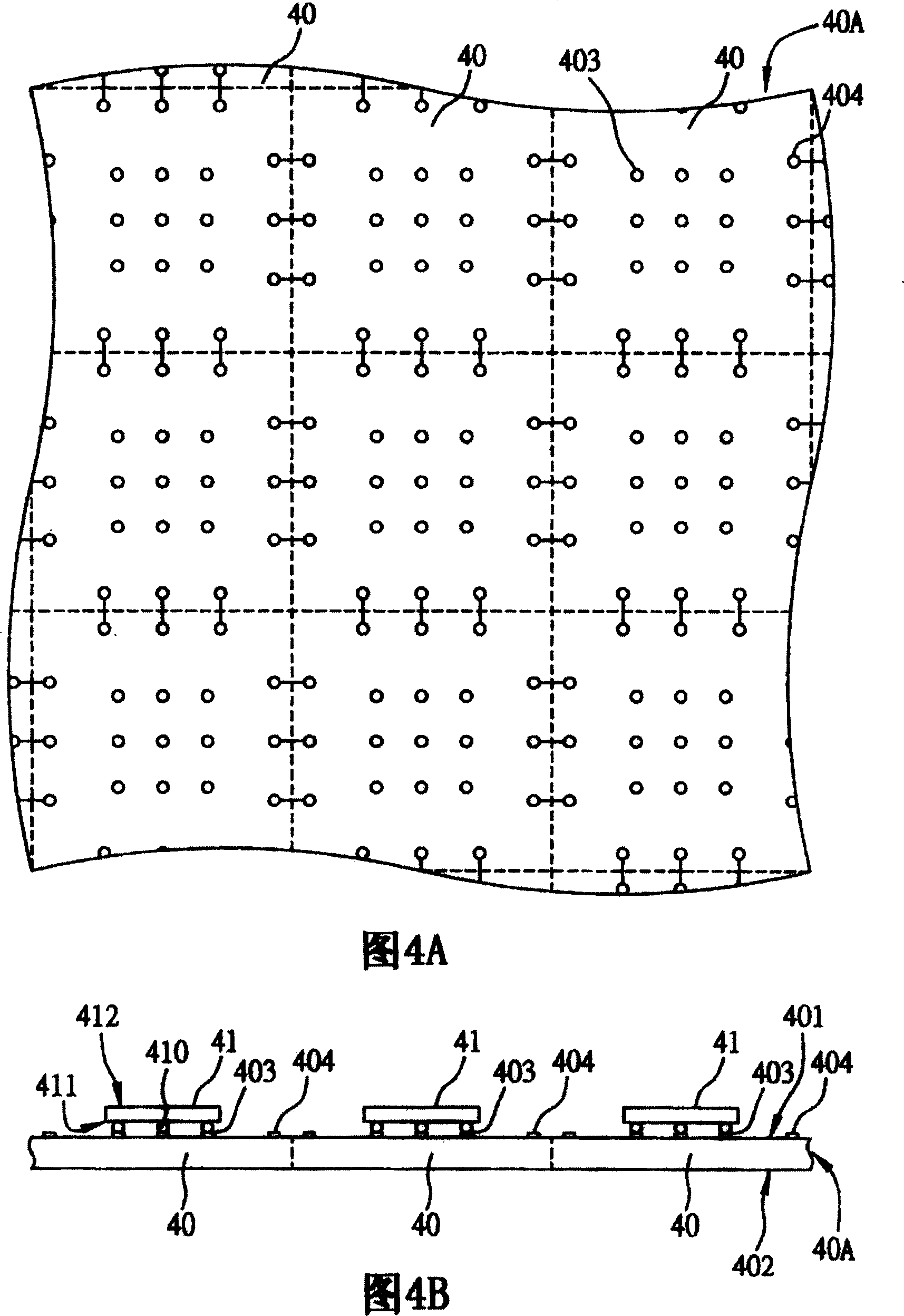 Semiconductor packer and production for godown chip