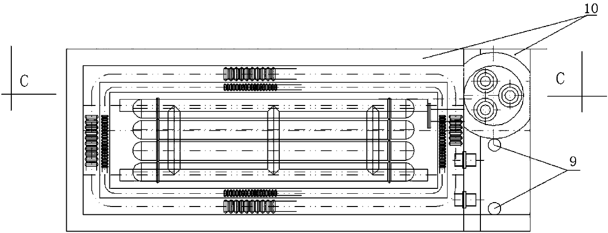 Off-peak electricity energy storage heating device and method