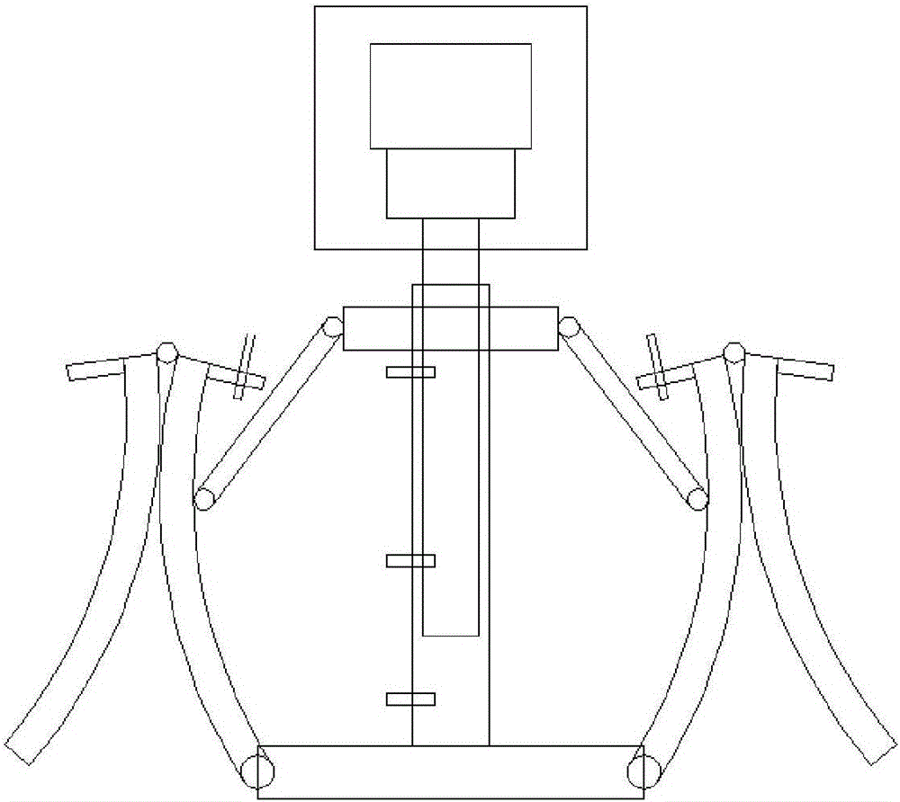 Arc blade type foldable tidal current energy generation device for water turbine