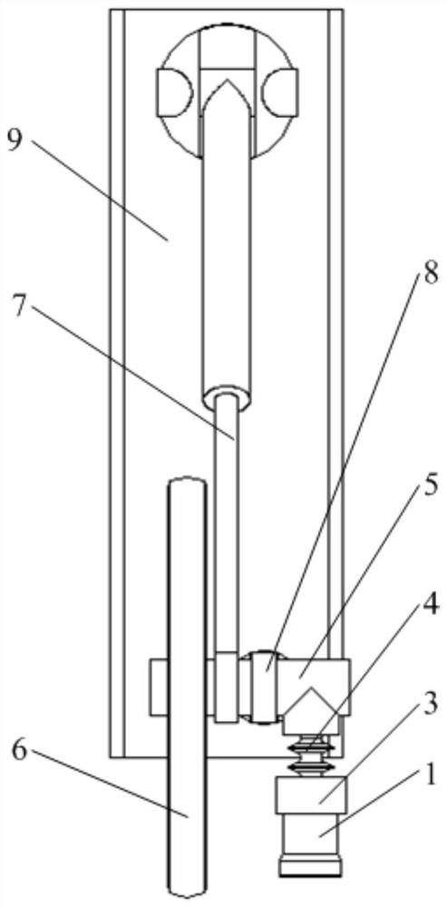 Electric maglev train, current collection device thereof and electric maglev train parking area rail