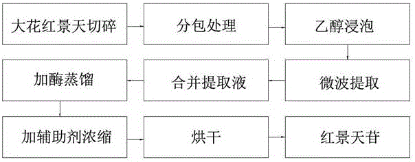 Process for extracting salidroside with assistance of ultrasonic waves