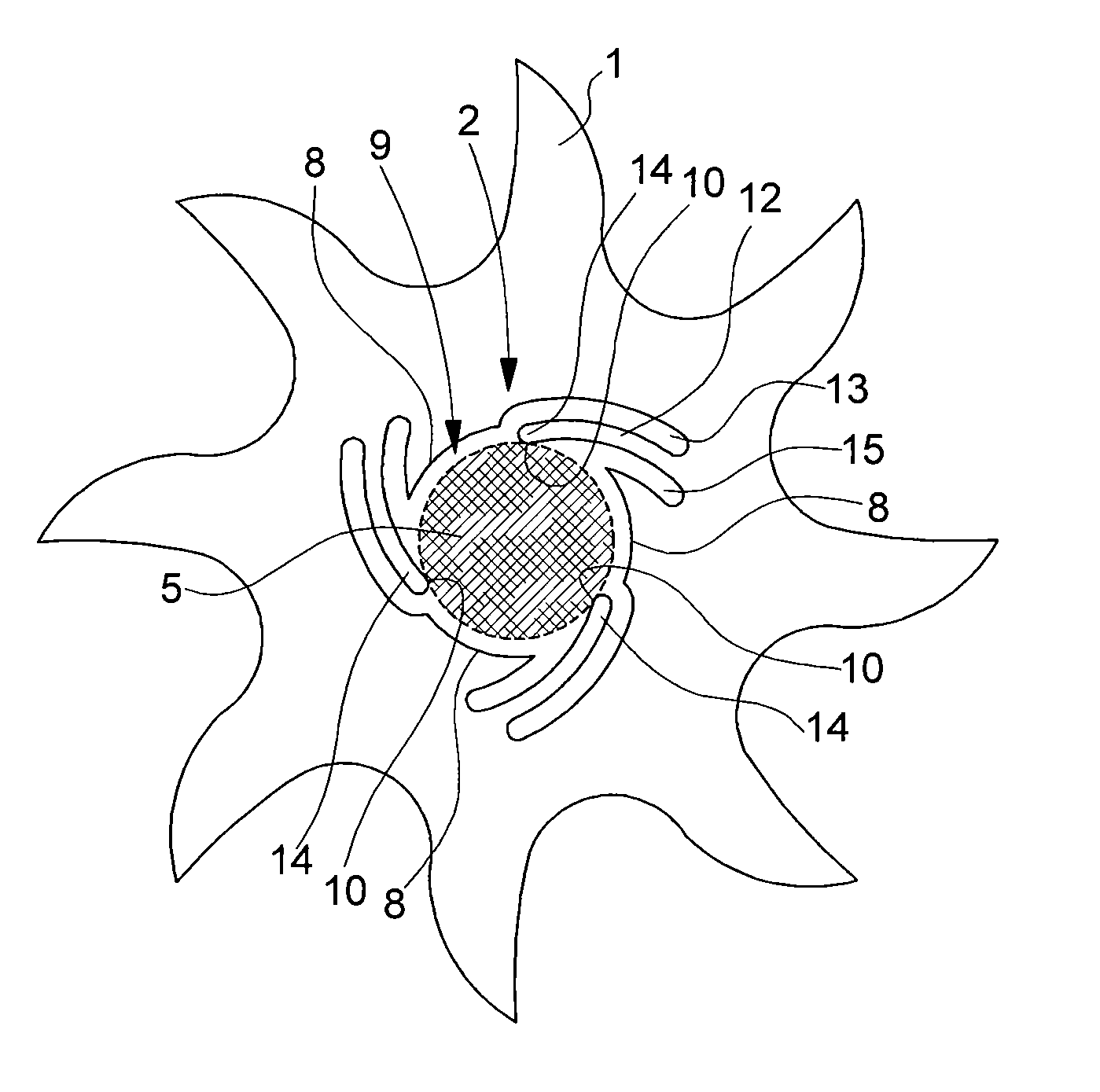 Micro-mechanical part with a shaped aperture for assembly on a shaft