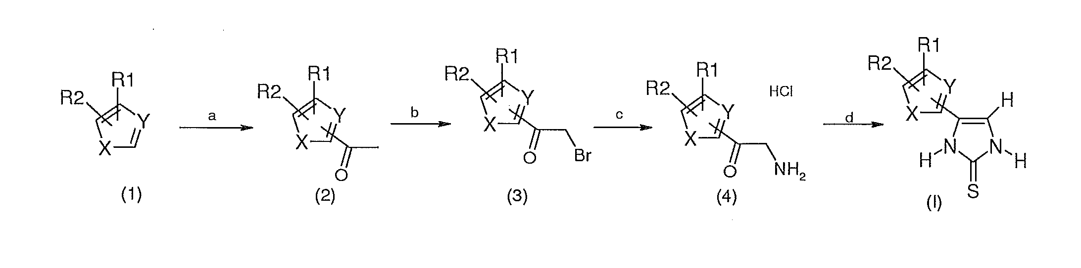 Novel 4-heteroarylimidazole-2-thione tyrosinase inhibitors and pharmaceutical/cosmetic applications thereof