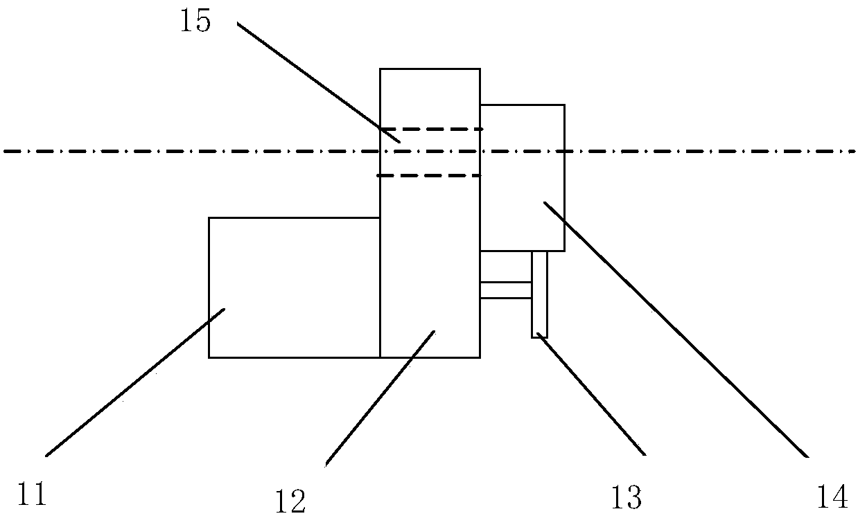 A self-adaptively adjustable yag solid-state laser and its application method