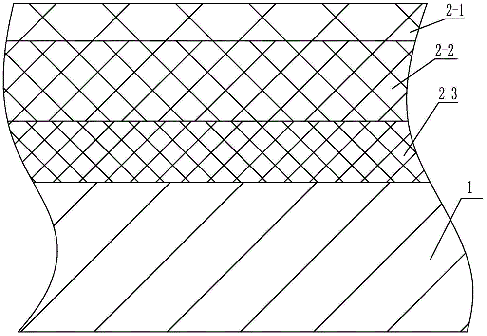 A kind of aluminum oxide ceramic layer growth method of metal-ceramic composite structure bushing