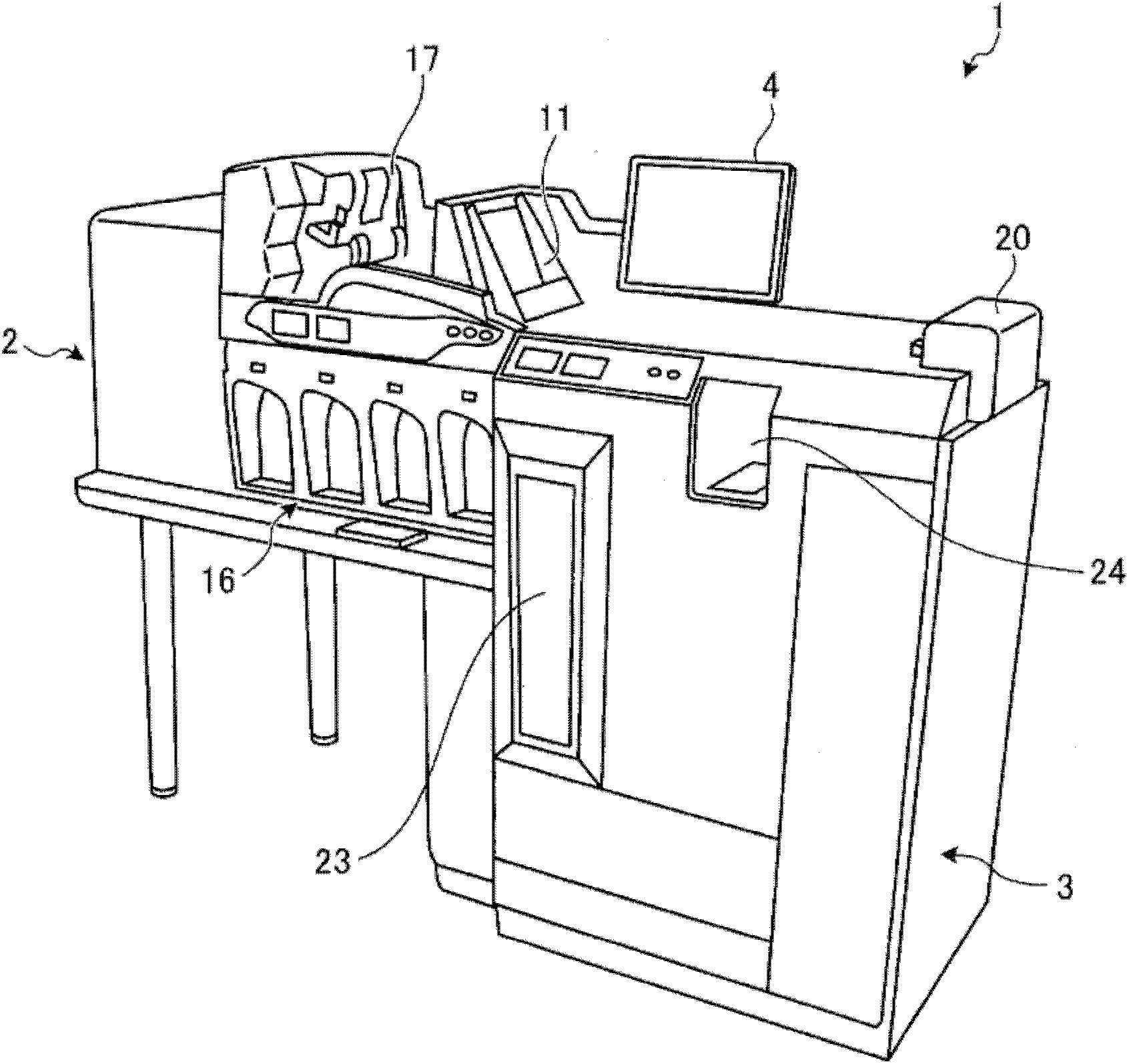 Banknote binding device and banknote binding method