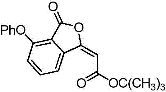 Synthesis method of (E)-3-subunit substituted phthalide compounds