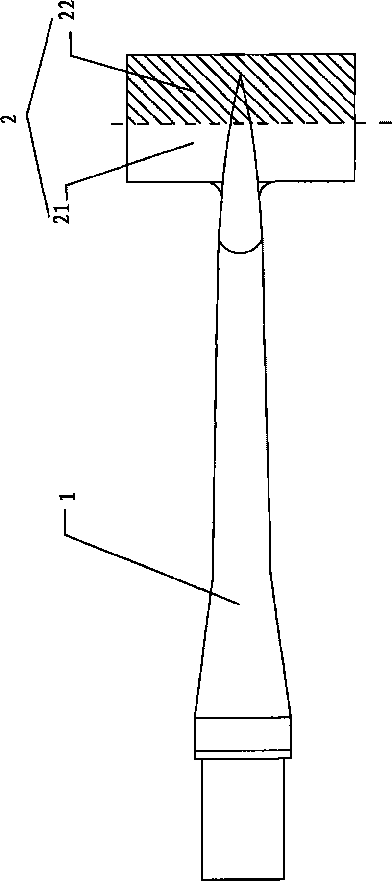 Bimetal liquid-liquid composite packer and production method thereof