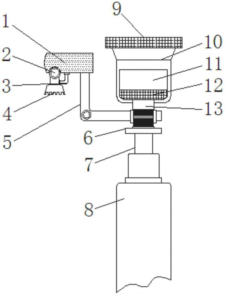 Agricultural insecticidal device