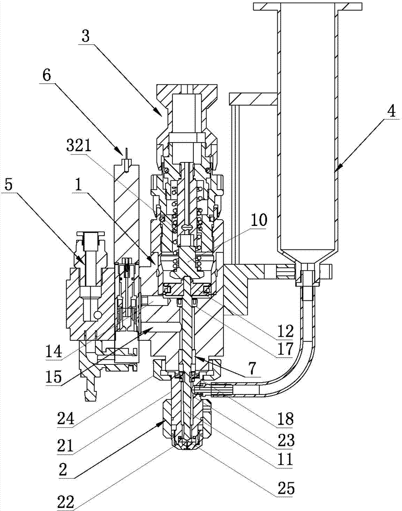 Pneumatic injection valve