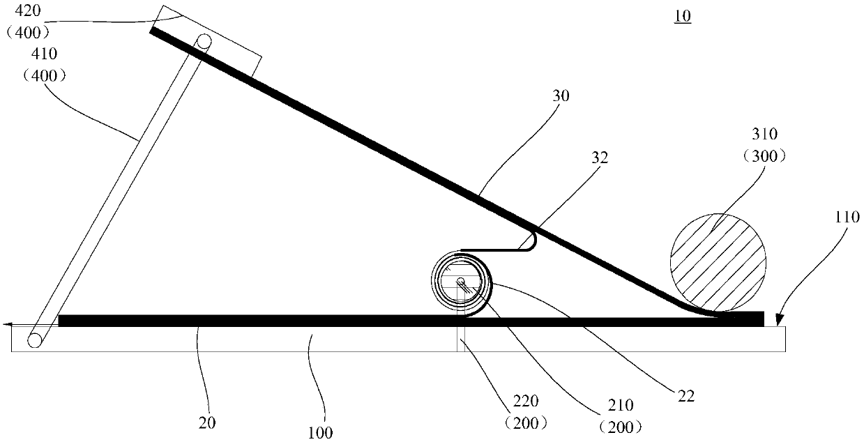 Diaphragm laminating device and method, display module and touch diaphragm