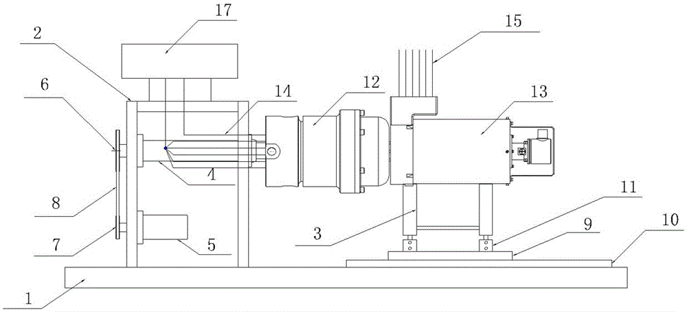 Wind-power slip ring detection system capable of simulating real working state