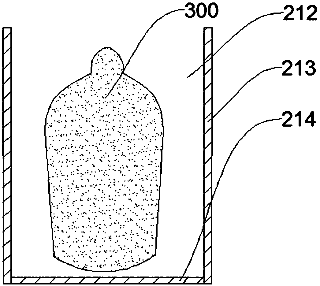 A kind of crystal growth crucible, device and growth method thereof