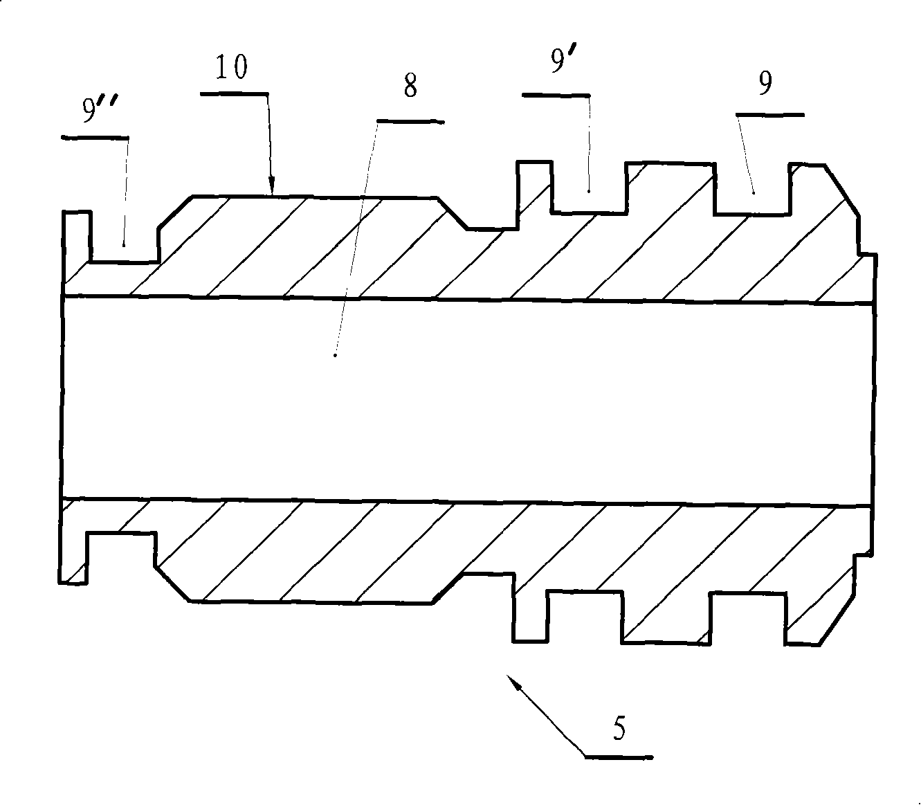 Water faucet with connecting joint, pipes connecting joint and pipes connecting method