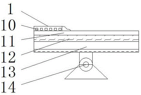 Solar cell panel with graphene conducting layer